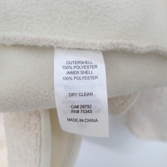 Joie Borg Teddy Sherpa Hooded Open Cardigan Jacket Vanilla Ivory Size M - Picture 10 of 13